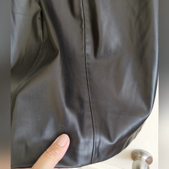 Zara Sleek Black Mini Dress Medium - Picture 2 of 4